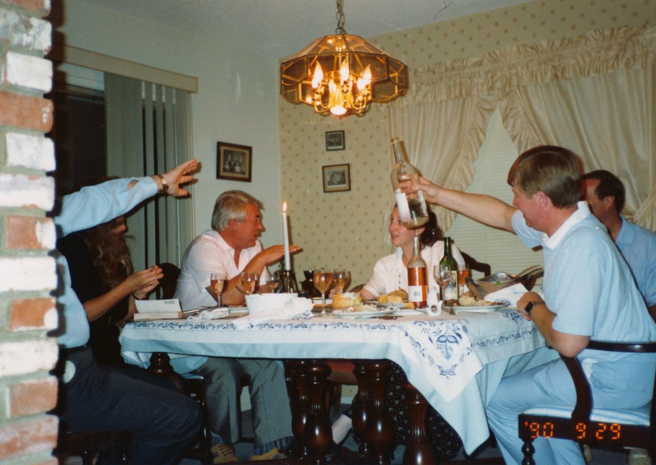 AandM host small group of Russians 9-29-1990 92